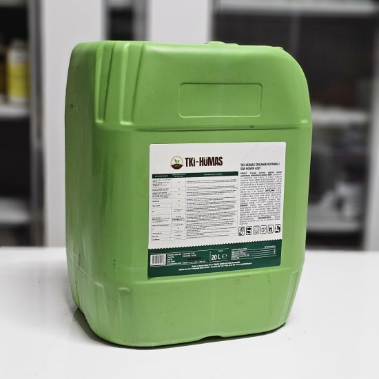 Tki Humas Hümik ve Fulvik Asit İçeren Organik Toprak Düzenleyici 20 Litre Tki Humas Hümik ve Fulvik Asit İçeren Organik Toprak Düzenleyici 20 Litre