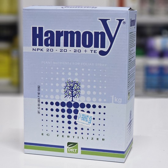 Harmony Foliar 20 - 20 - 20 + TE Dengeli-Yaprak Gübresi 1 kg Harmony Foliar 20 - 20 - 20 + TE Dengeli-Yaprak Gübresi 1 kg