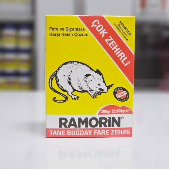 Ramorin Tane Buğday Fare Zehiri 300 Gram Ramorin Tane Buğday Fare Zehiri 300 Gram