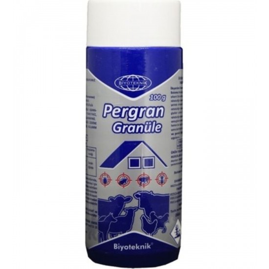 Pergran Granül Bit Pire Kene Karınca için Etkili Toz Granul 100 Gram Pergran Granül Bit Pire Kene Karınca için Etkili Toz Granul 100 Gram