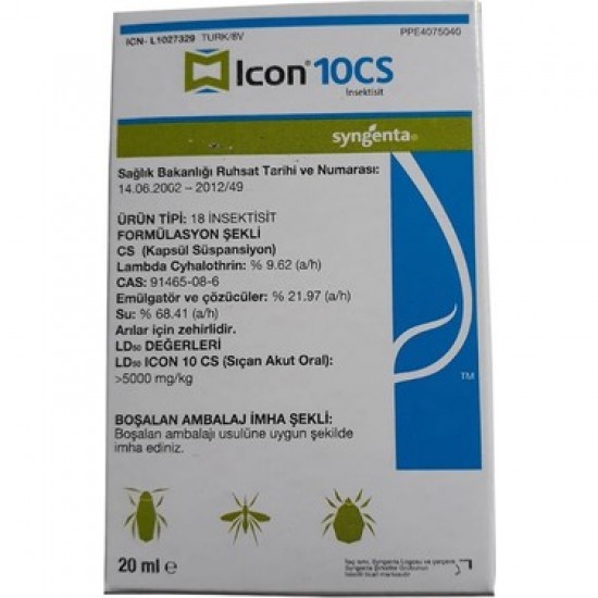 ICON 10 CS 20 cc - İç Mekan Dış Mekan Genel Haşere ilacı