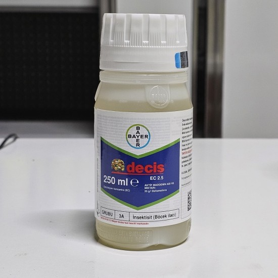Decis 2.5 EC Deltametrin Kurt İlacı İnsektisit 250 ml