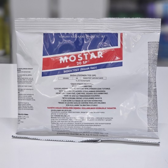 MOSTAR 20 SP Kokusuz, Yaprak Biti, Piresi, Kezbi, Sinek, Haşere, Böcek Temizleyici 100 gr