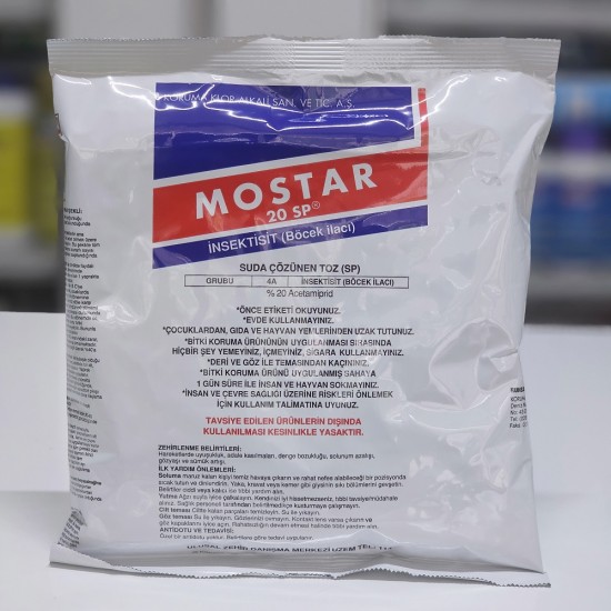 MOSTAR 20 SP Kokusuz, Yaprak Biti, Piresi, Kezbi, Sinek, Haşere, Böcek Temizleyici 400 gr