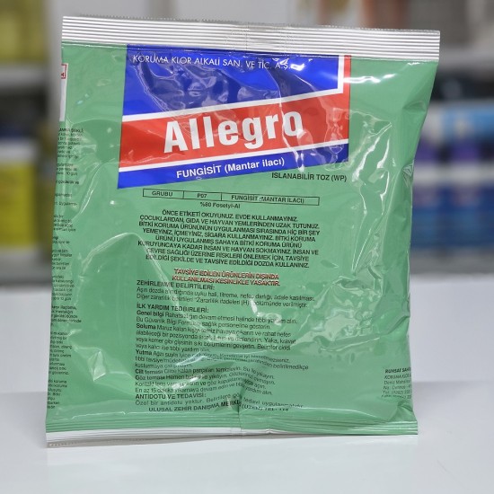 Allegro Fosetyl-Al Ateş Yanıklığı Mantar ilacı 200 Gram Allegro Fosetyl-Al Ateş Yanıklığı Mantar ilacı 200 Gram